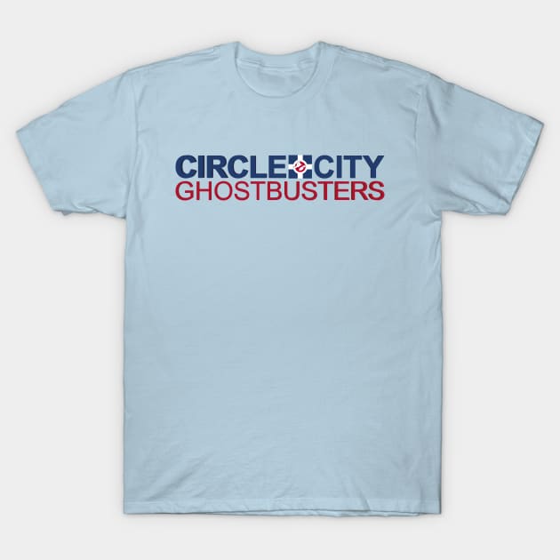 Circle City Ghostbusters Wordmark (Light Shirts) T-Shirt by Circle City Ghostbusters